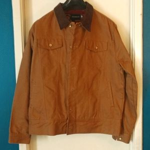 Canvas trucker jacket